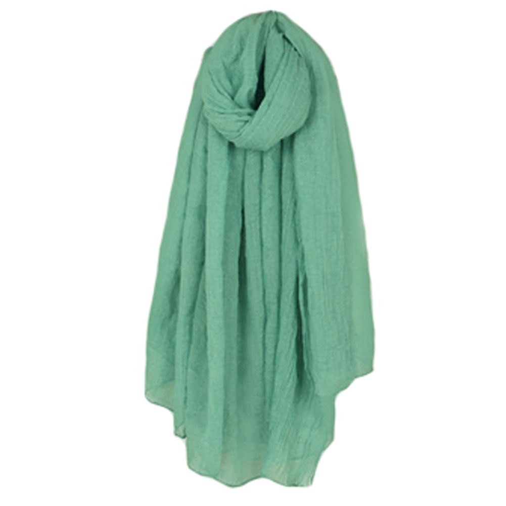 Womens Fashion Solid Scarves Comfortable Scarf Shawl Wrap Neck Wear, Mint green