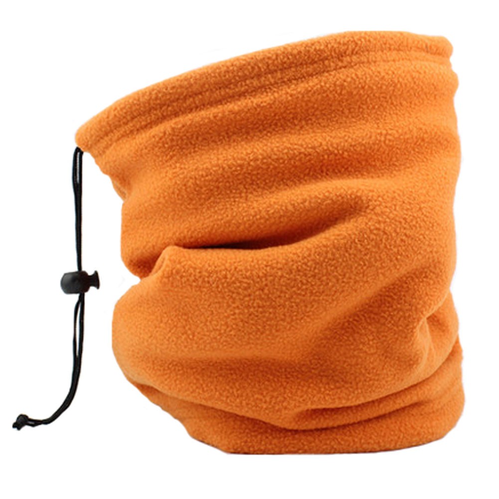 Unisex Warm Scarf Loop Scarfs Headscarf Head Wrap Neck Scarves, Orange