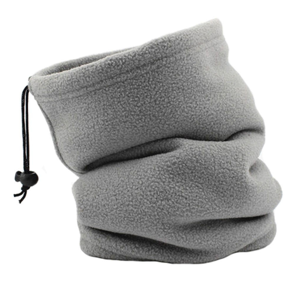 Unisex Warm Scarf Loop Scarfs Headscarf Head Wrap Neck Scarves, Grey