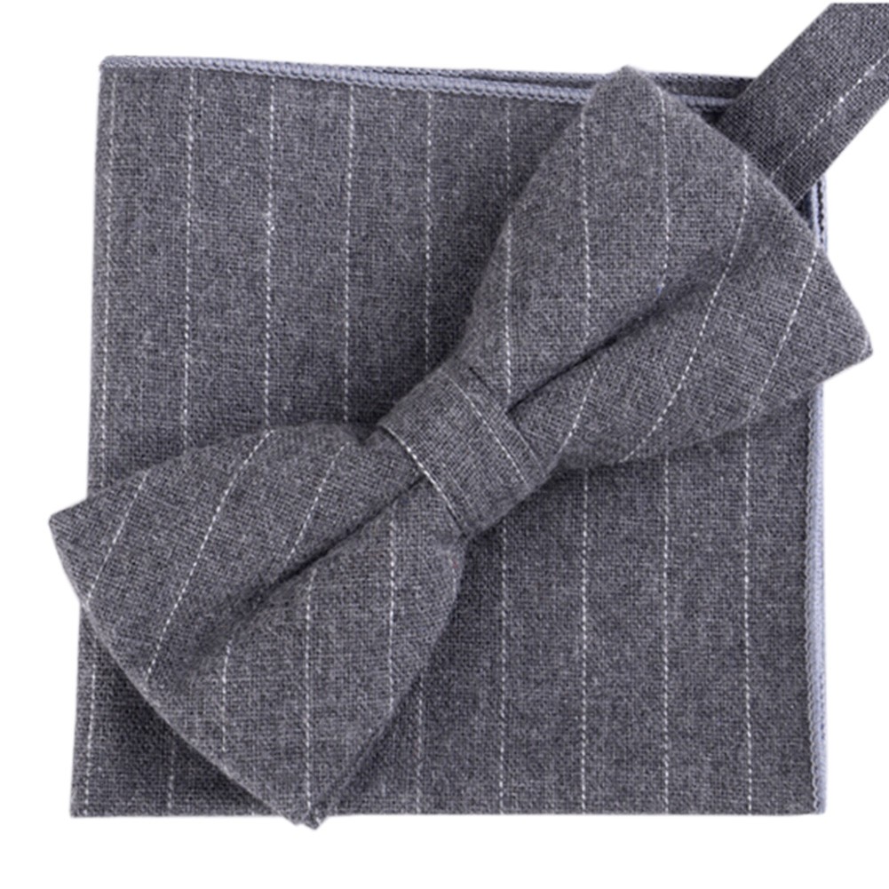 Fashion Casual Bow Tie Pocket Square Business Necktie Pocket Cloth NO.05