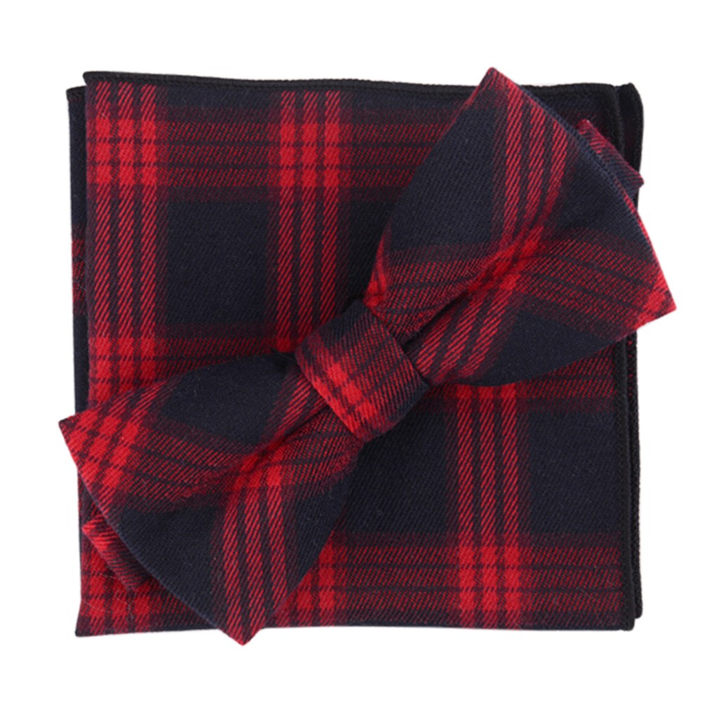 Fashion Casual Bow Tie Pocket Square Business Necktie Pocket Cloth NO.17