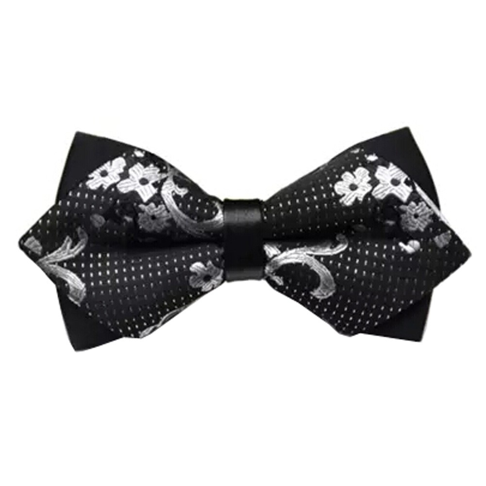 Men's Classic Pre-Tied Formal Tuxedo Bow Tie Wedding Ties Necktie, NO.8