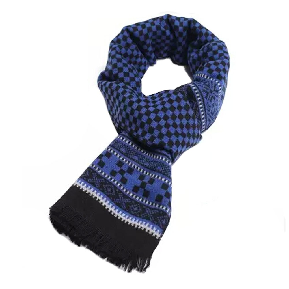 Wool Cashmere Winter Warm Scarf Neck Wrap Scarves Mens Scarves,N
