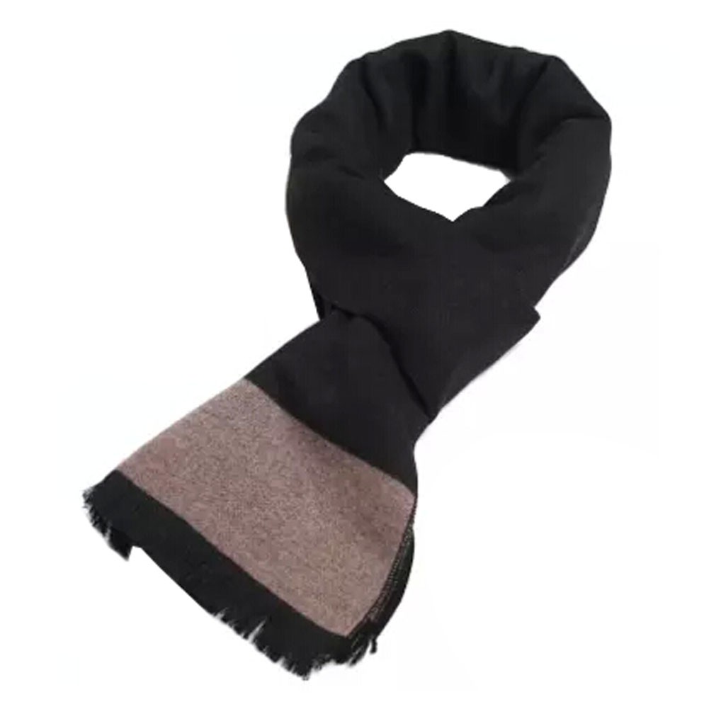 Wool Cashmere Winter Warm Scarf Neck Wrap Scarves Mens Scarves,P