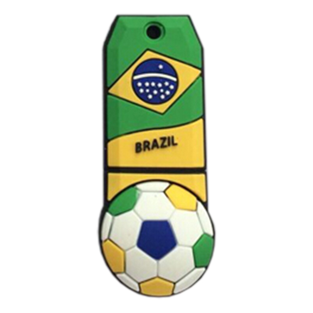 Lovely The World Cup USB 2.0 Flash Drive Memory Stick Memory Disk 32GB Brazil