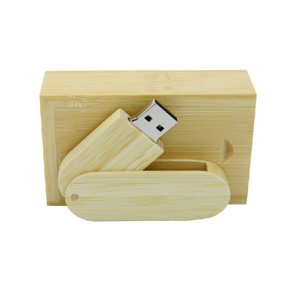 Bamboo Design USB 2.0 Flash Drive Memory Stick Memory Disk with Box 16GB