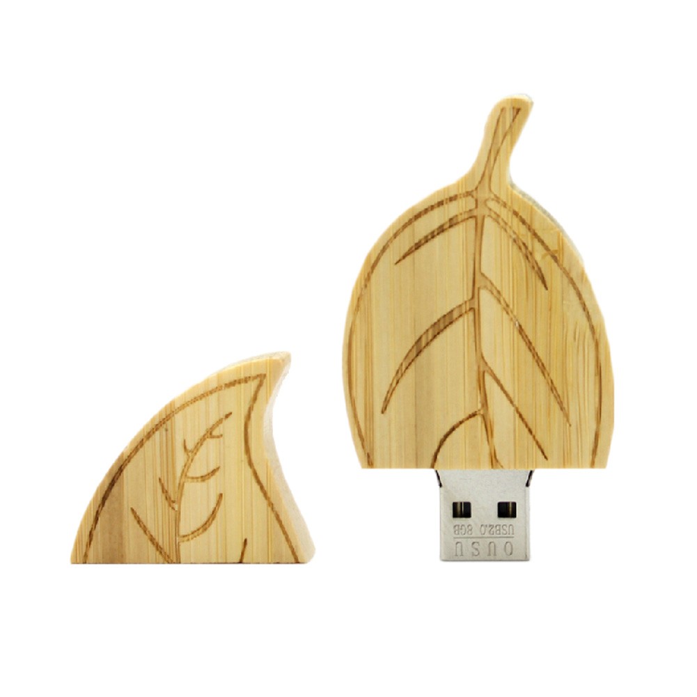 Cute Leaf Cover USB 2.0 Flash Drive Memory Stick Digital Data Traveler 8GB