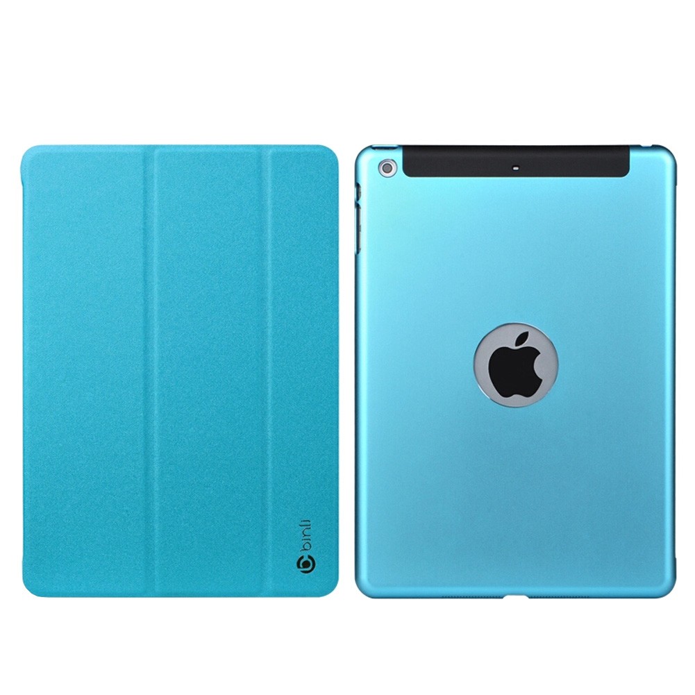 Stylish iPad Case iPad Mini 1/2/3 Protective Cases Metal Slim Cover Blue