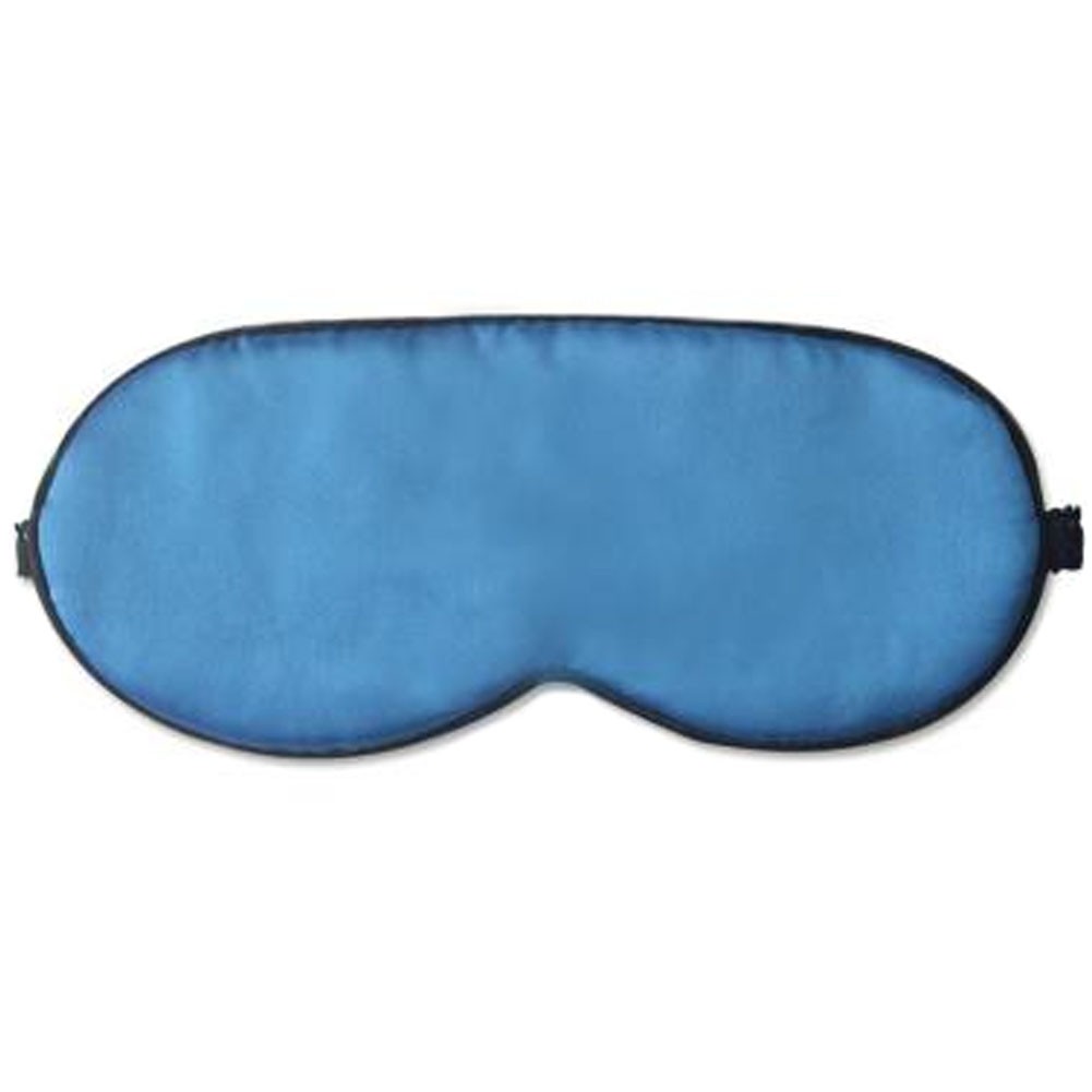 Ultra Lightweight Eye Mask Sleep Mask Eye-shade Eye Cover Silk, Light Blue