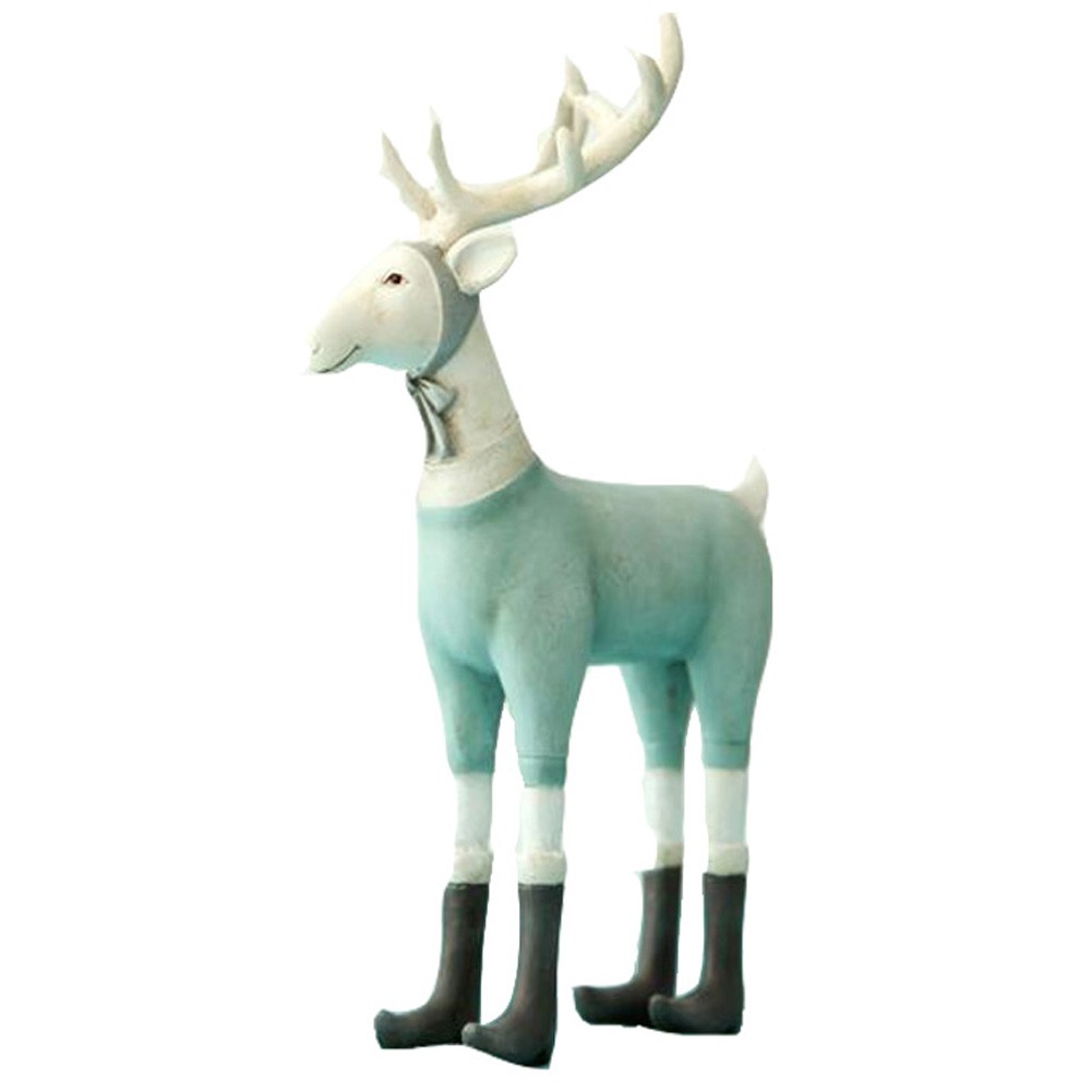 Resin Craft Deer Christmas Gift Dressing Home Decoration Animals Designer