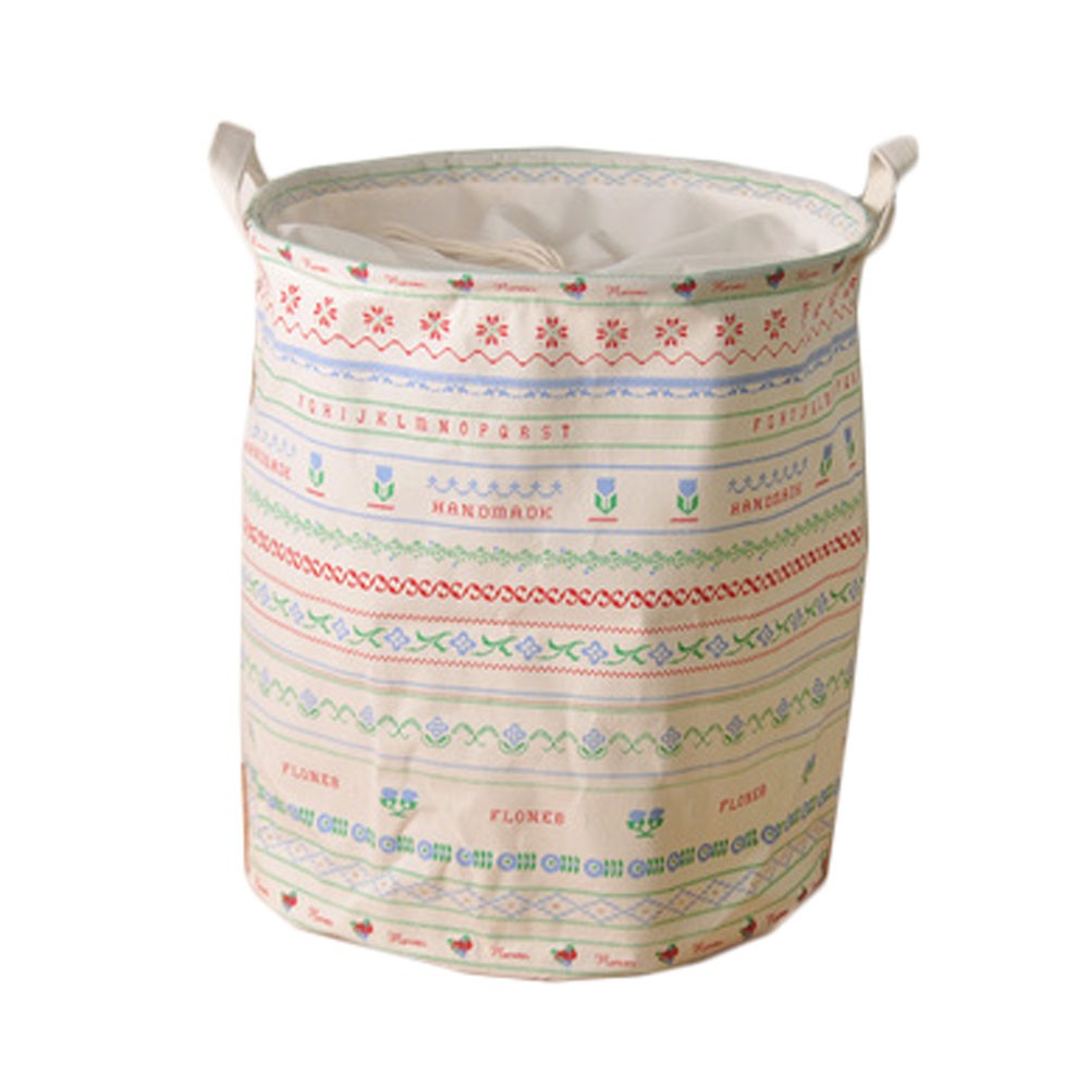 Foldable Practical Toys Clothes Basket Storage Bag #4