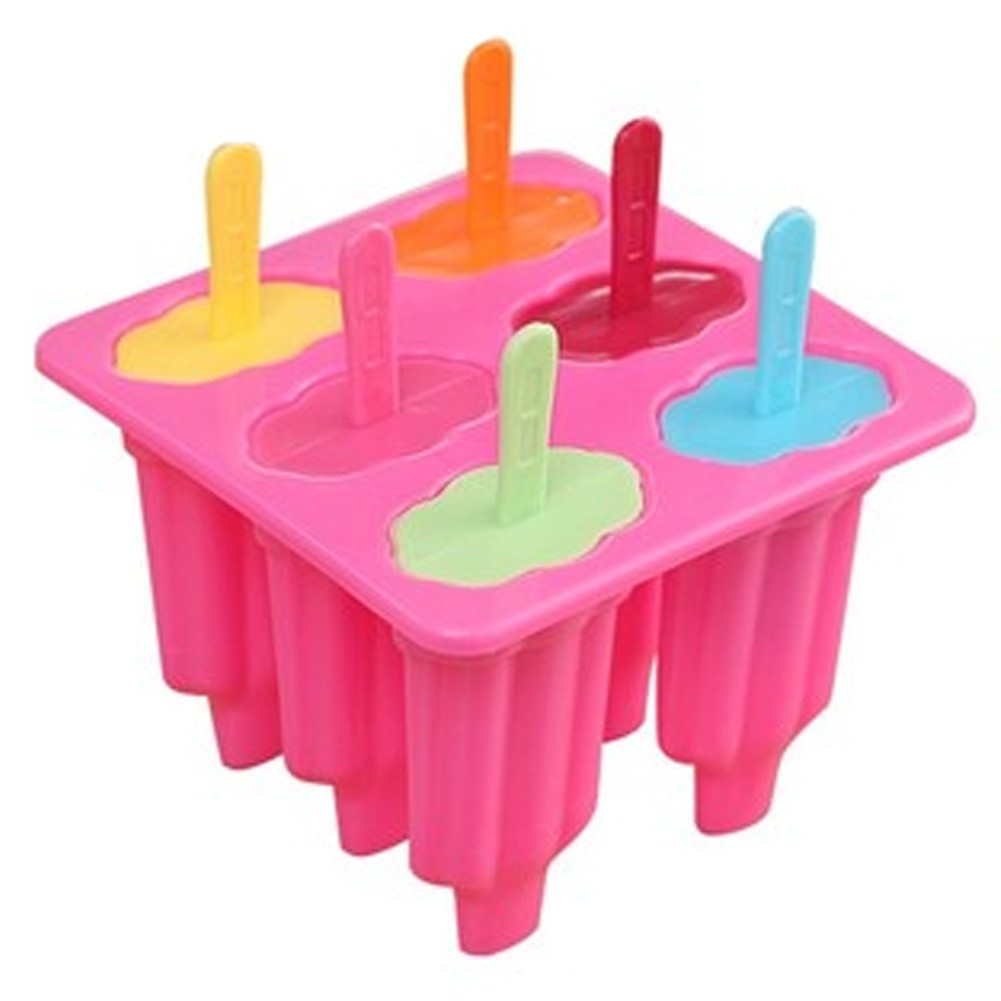 Creative Ice Cube Tray Ice Jelly Tray Mold Party Accessories, Rose Red