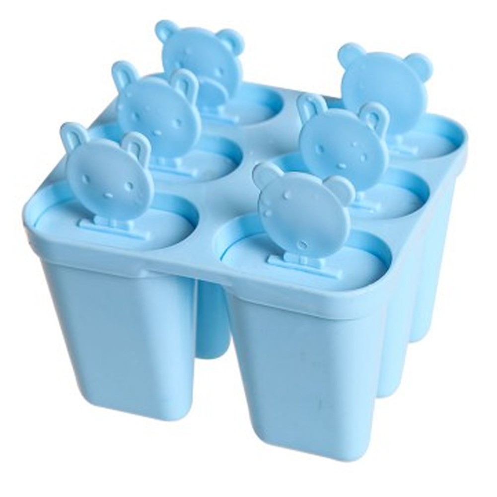 Durable Cute Ice Cube Tray Ice Jelly Tray Mold Party Maker, Blue