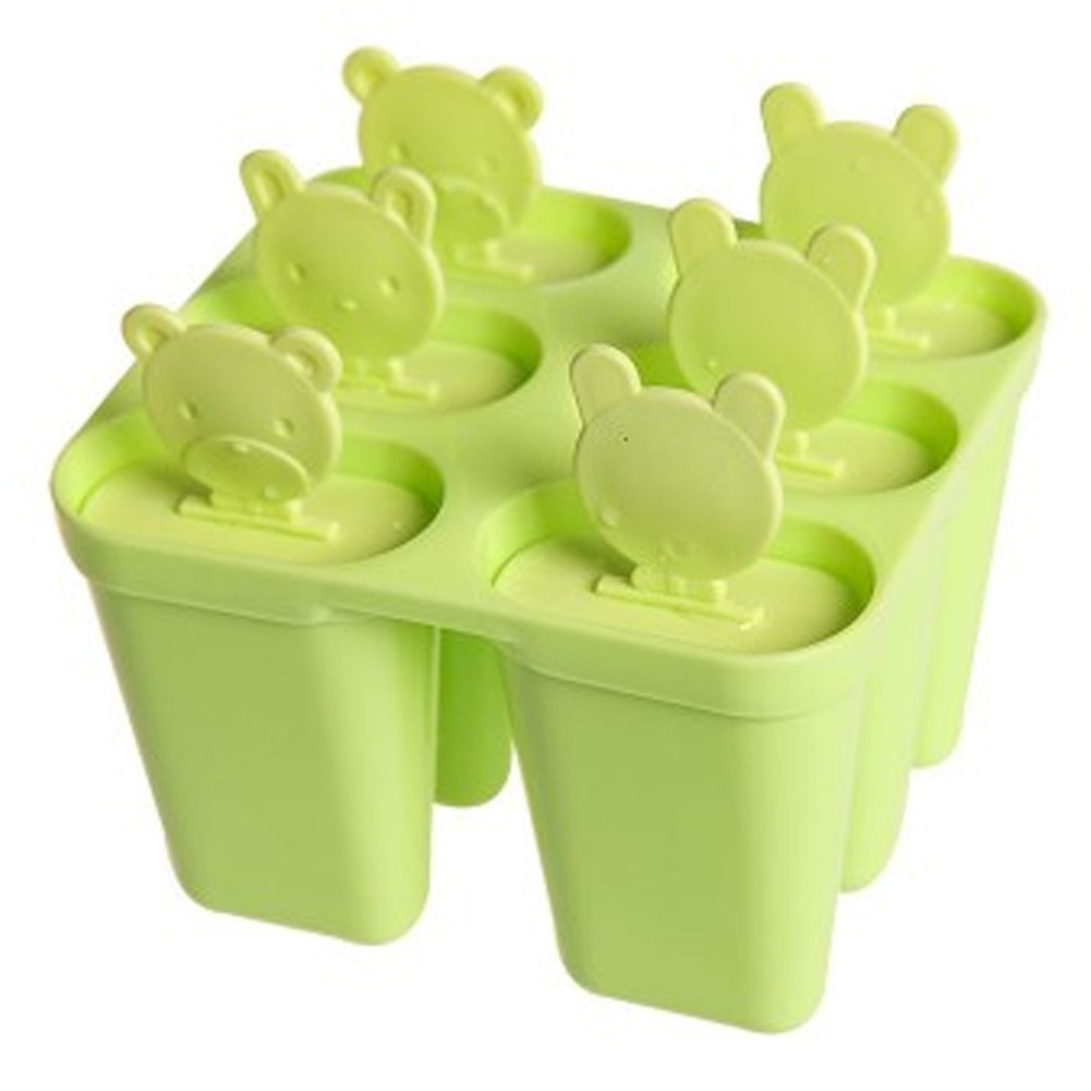 Cute Ice Cube Tray Jelly Tray Mold Party Accessories Ice Maker, Green