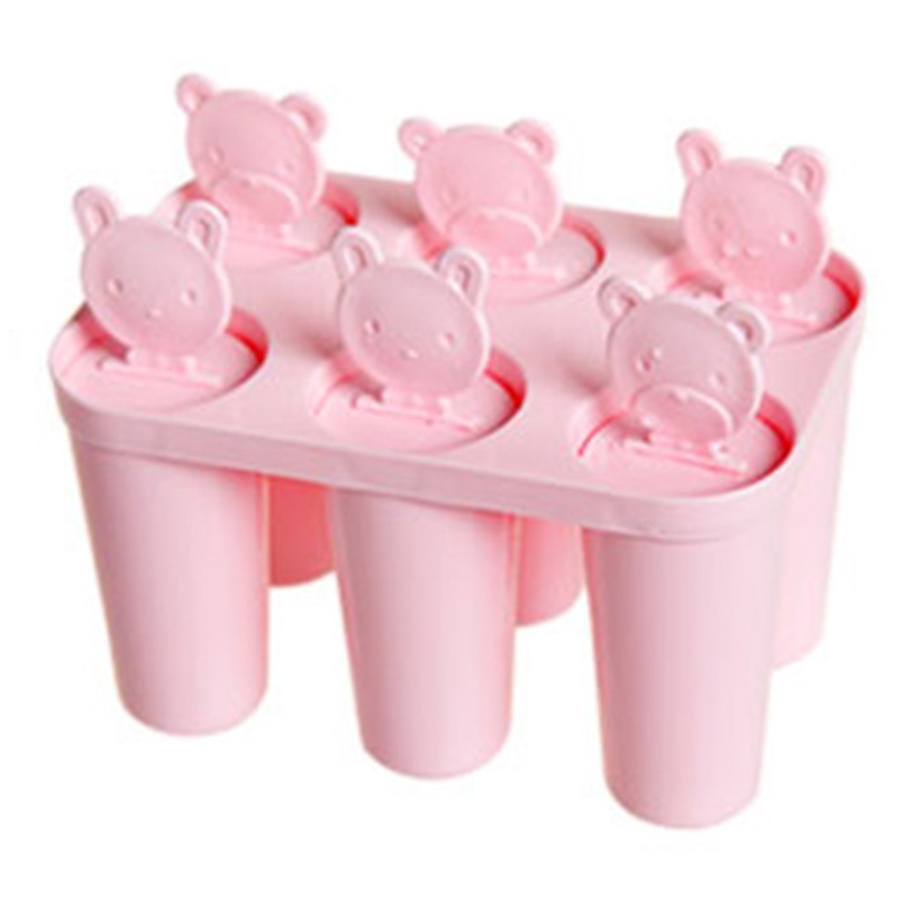 Cute Practical Ice Jelly Tray Mold Ice Cube Tray Party Accessories, Pink