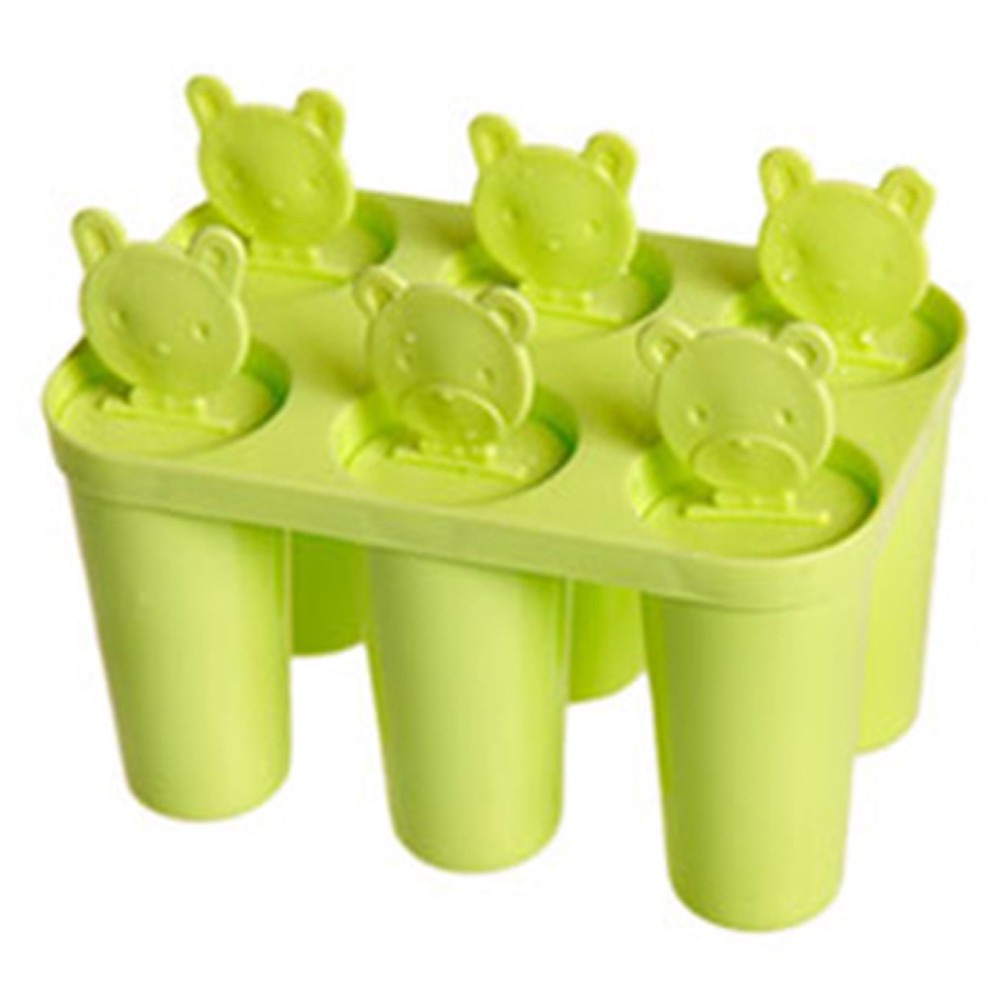 Cute Practical Ice Cube Tray Jelly Tray Mold Summer Accessories, Green