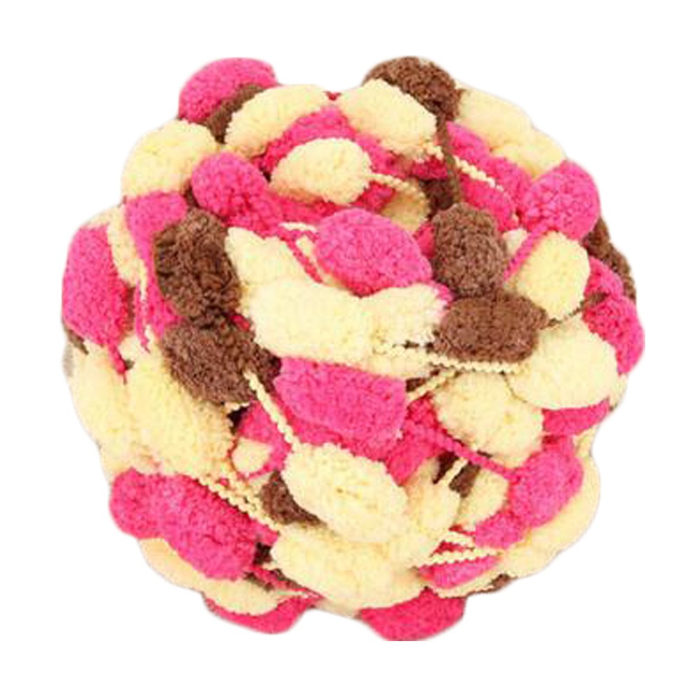 Sets Of 2 Cute Small Ball Yarn Soft Yarn Baby Scarf Yarn Blanket Yarn, No.6