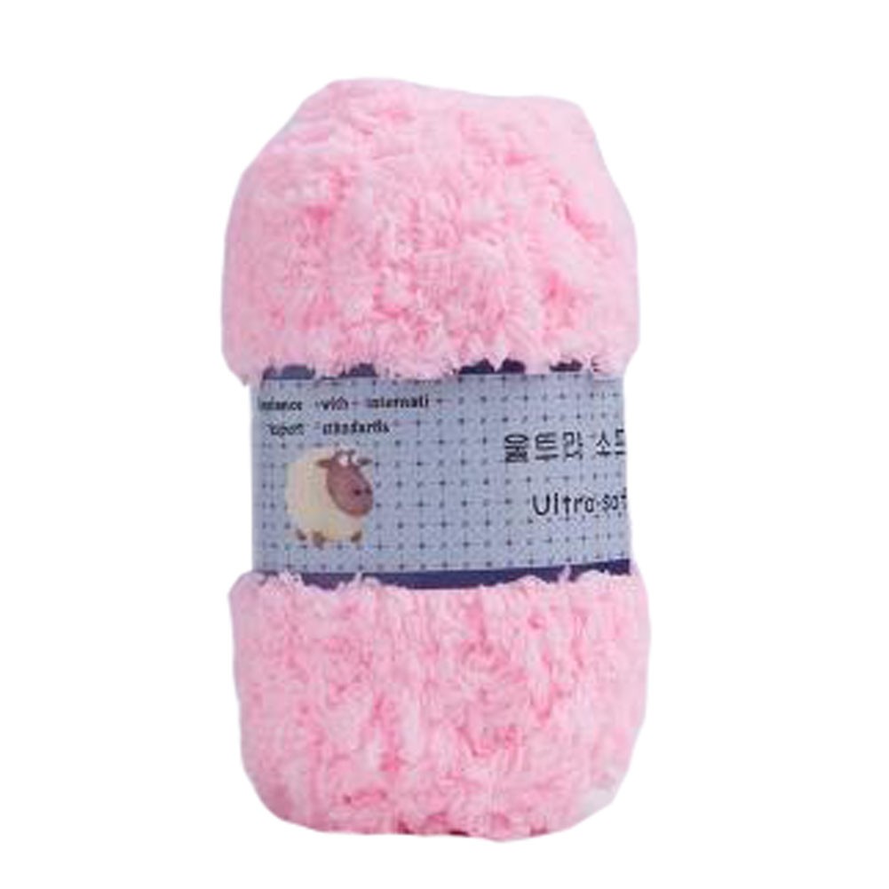 Sets Of 6 Multi-purpose Coral Fleece Soft Yarn Baby Blanket Yarn Scarf Yarn, #18