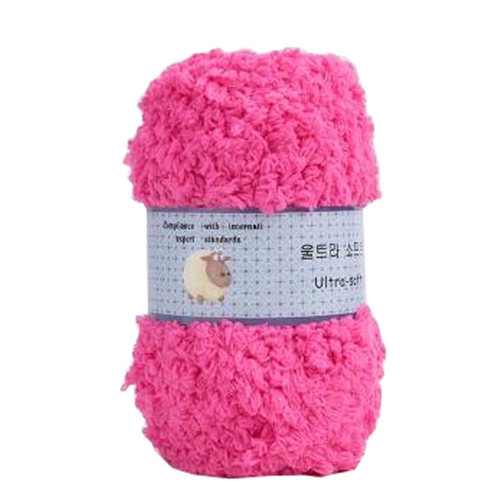 Sets Of 6 Multi-purpose Coral Fleece Soft Yarn Baby Blanket Yarn Scarf Yarn, #23