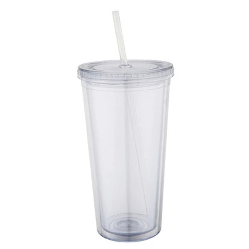 Cup with Lid Straw, Creative Double Wall Tumbler Cup, Travel Cup