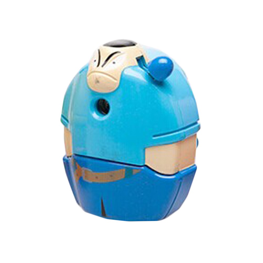 Lovely Boy Manual Pencil Sharpener for Office and Classroom (Blue)