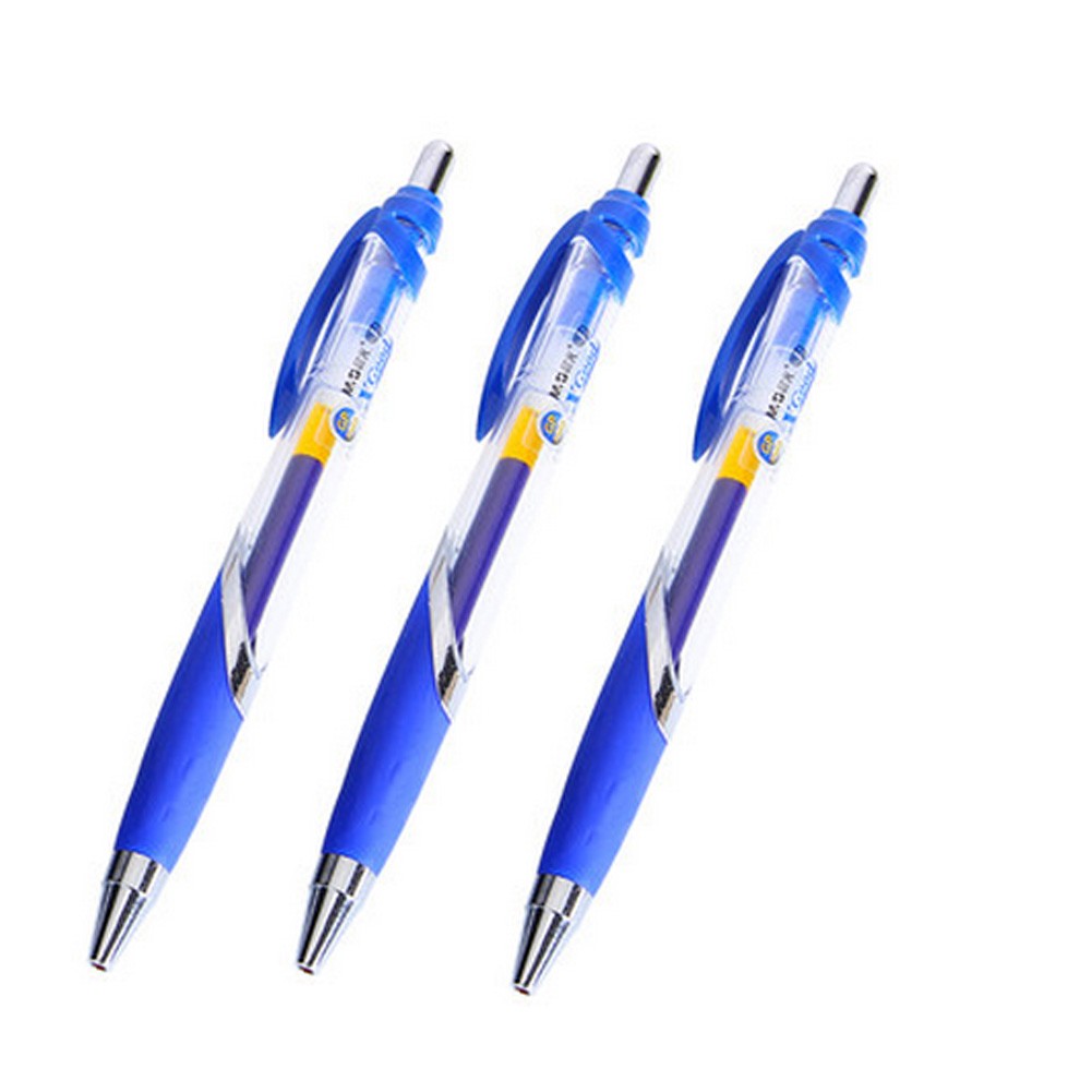 Extra Fine Point (0.5mm) Gel Ink Roller Ball Pens, Dozen Box, Blue Ink