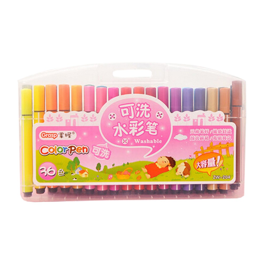 Set of 36 Color Pen Colour Marker Fine Point  Mark Pen Color Set, Colorful NO.13
