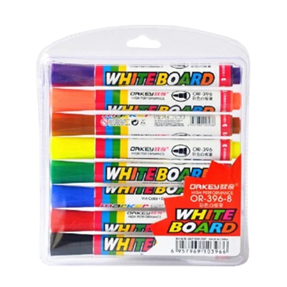 Set Of 8 Marker Fine Point Marking Pen Color Pen Writing Brush Color Set