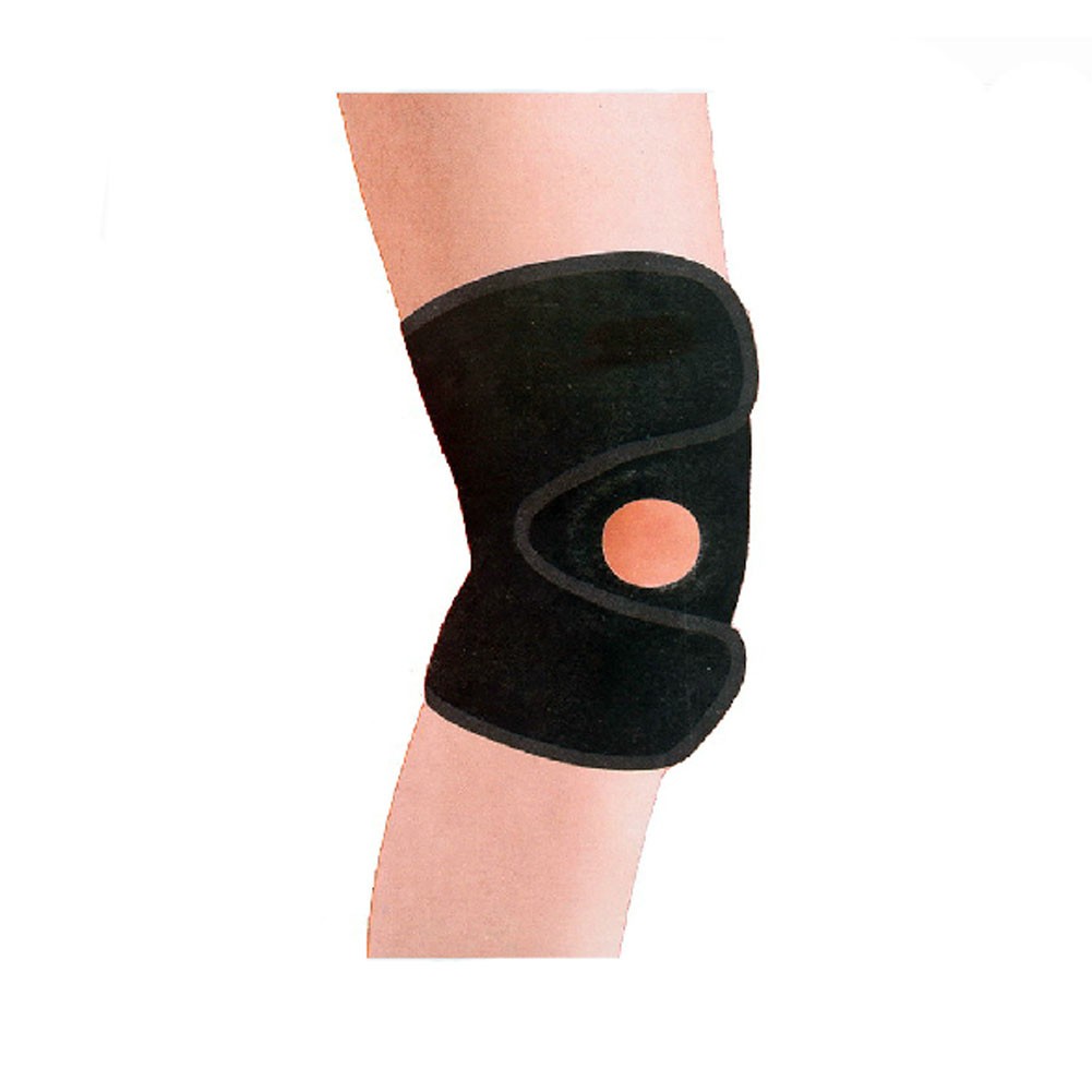 Breathable Knee Brace Adjustable for Maximum Support and Total Comfort - Black