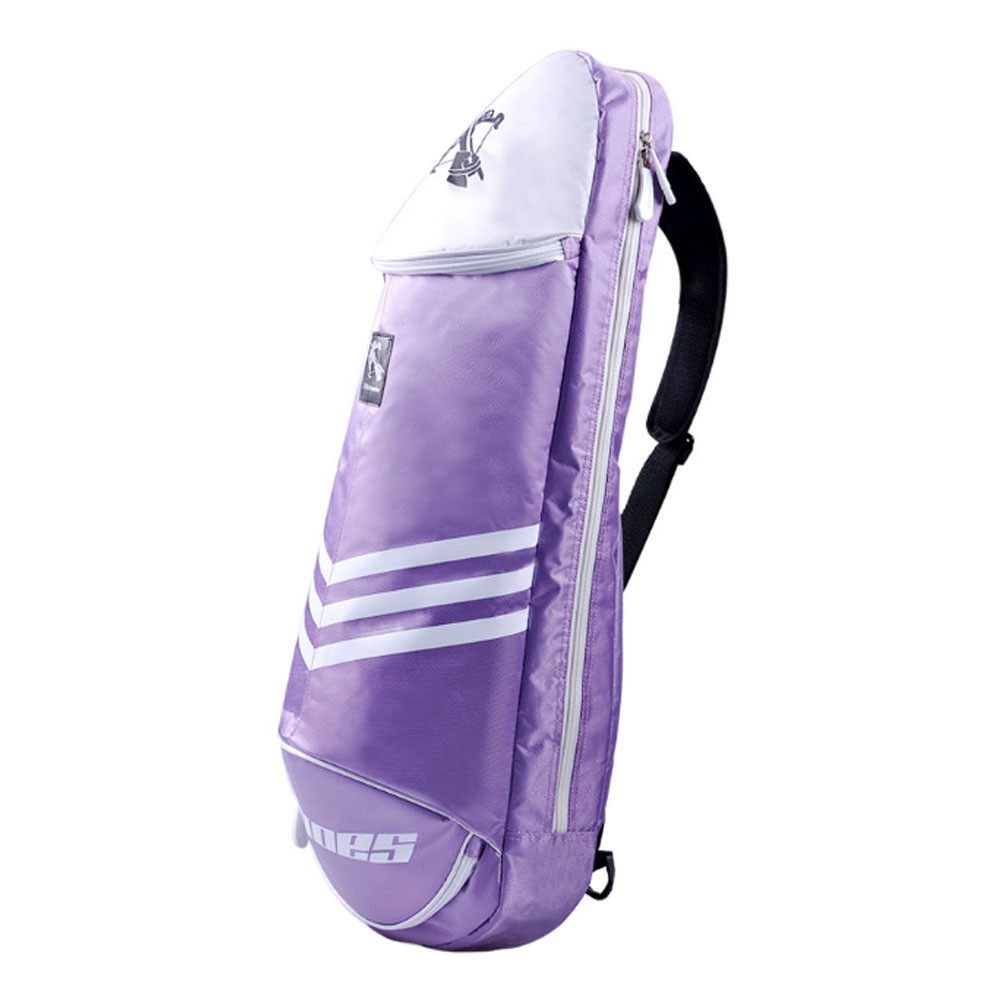 Waterproof Badminton Racket Cover Racquet Bag Sling Bag Backpack Sports - Purple