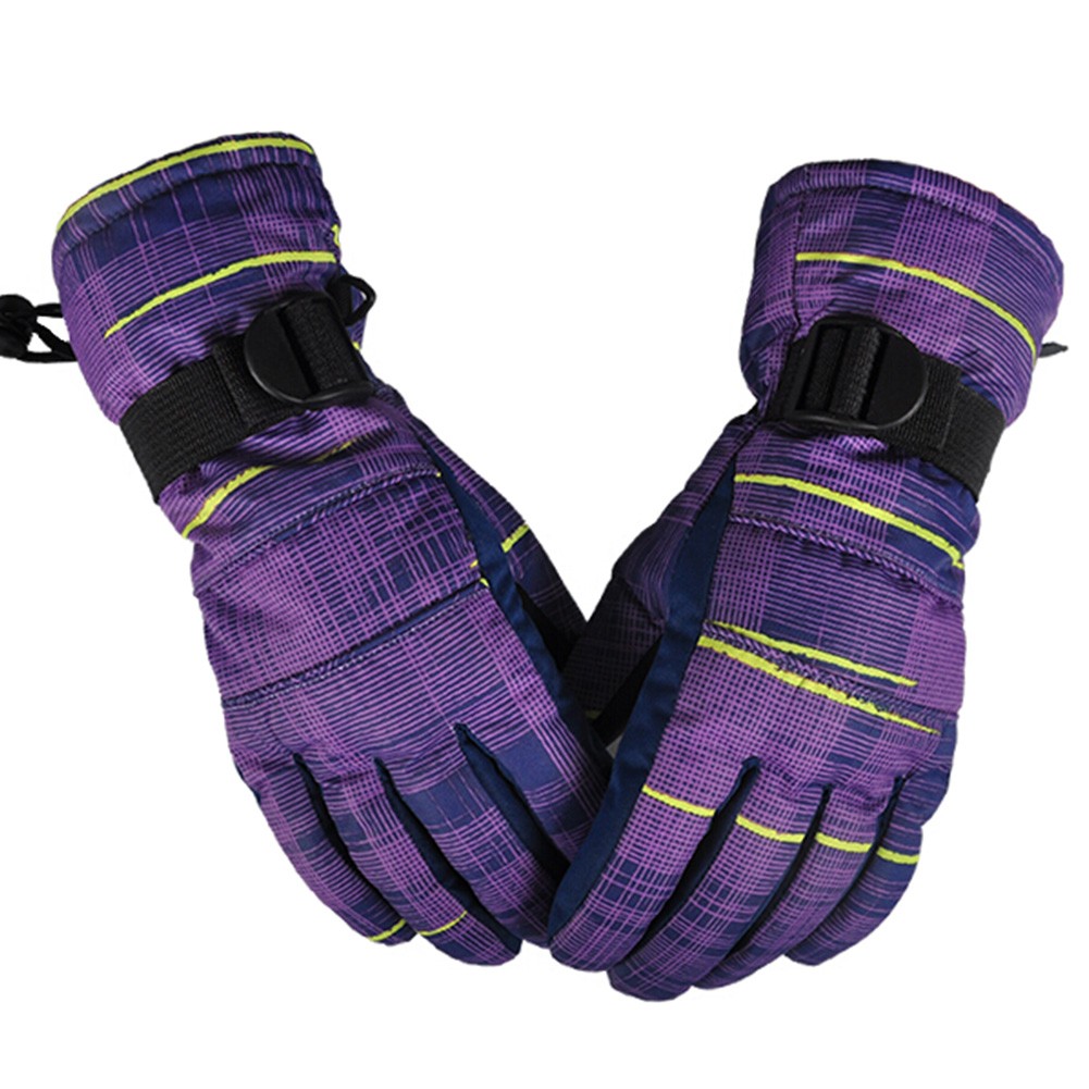 Stylish Winter Sports Gloves Mountaineering/Skiing/Cycling Gloves Purple