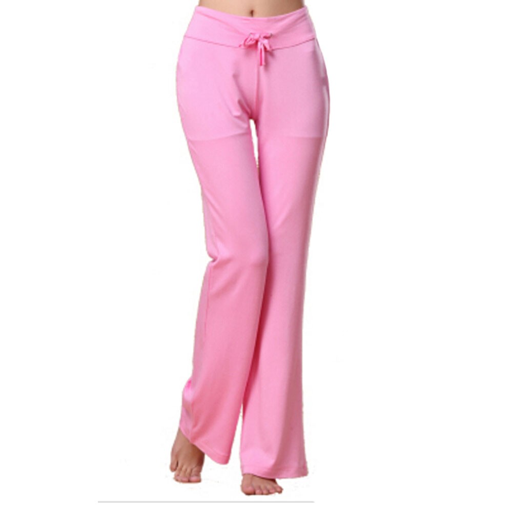 Women Women's Super Soft Modal Yoga Gym Workout Track Lounge Pants??pink