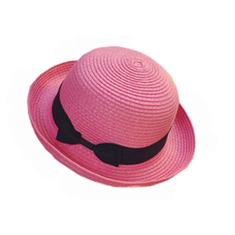 Urban Women's Wide Brim Caps Foldable Summer Beach Sun Straw Hats
