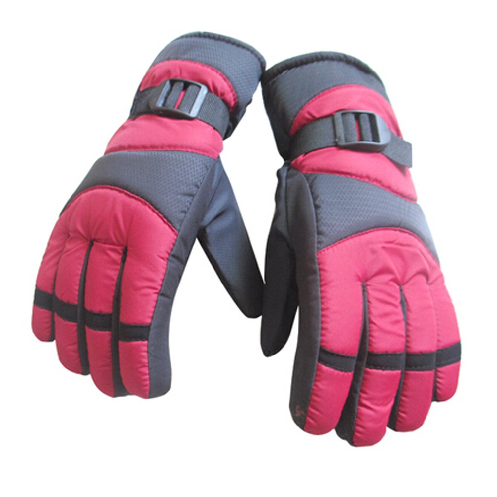 Cold Weather Skidproof&Waterproof Gloves for Men,Red