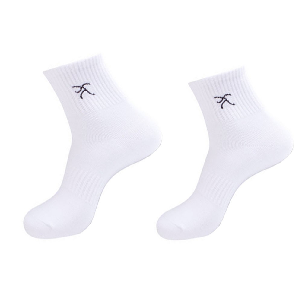 No Show Men's Athletic Socks White 2 Pairs