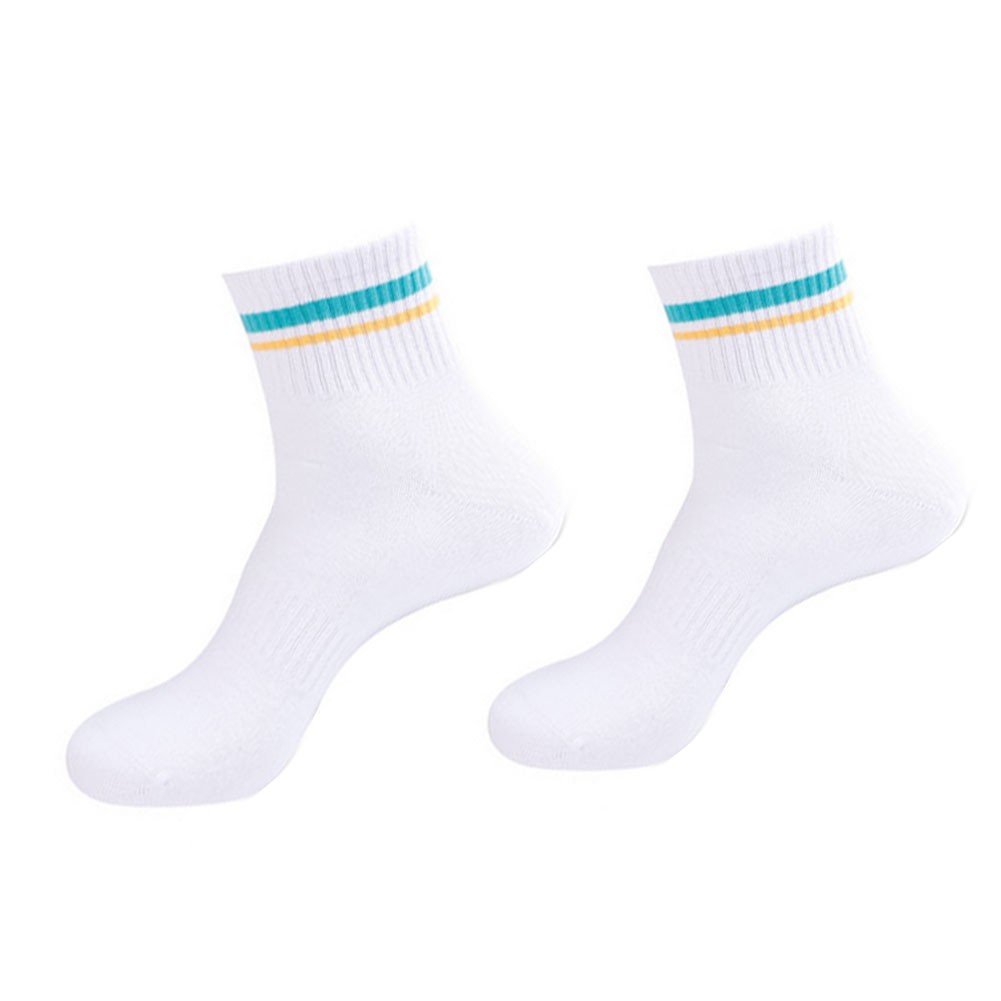 Men's Cotton 2 Pairs Athletic Slipper Socks Running Casual Socks