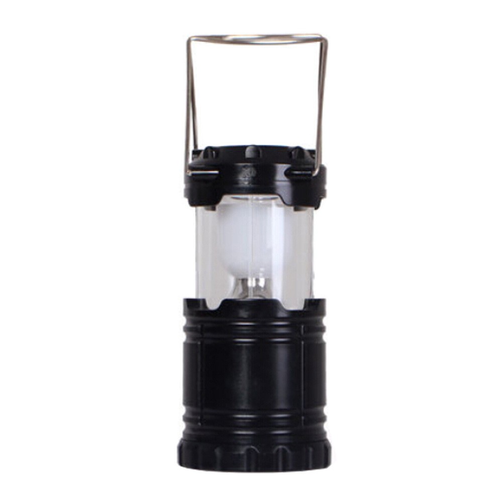 Indoor&Outdoor Camping Hiking Emergency LED Lantern Flashlight,black A