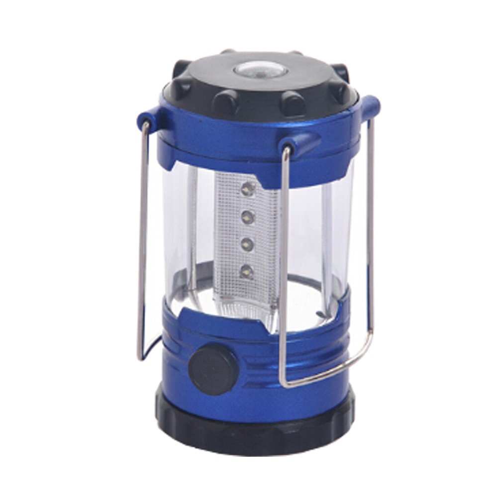Indoor&Outdoor Camping Hiking Emergency LED Lantern Flashlight,blue