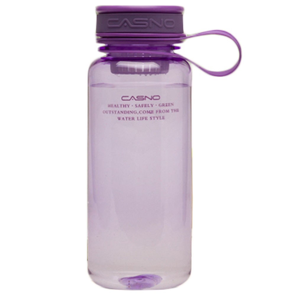 20 Ounce Minimalist Leakage-Proof Water Bottle with Carrying Strap,Lucid/Purple
