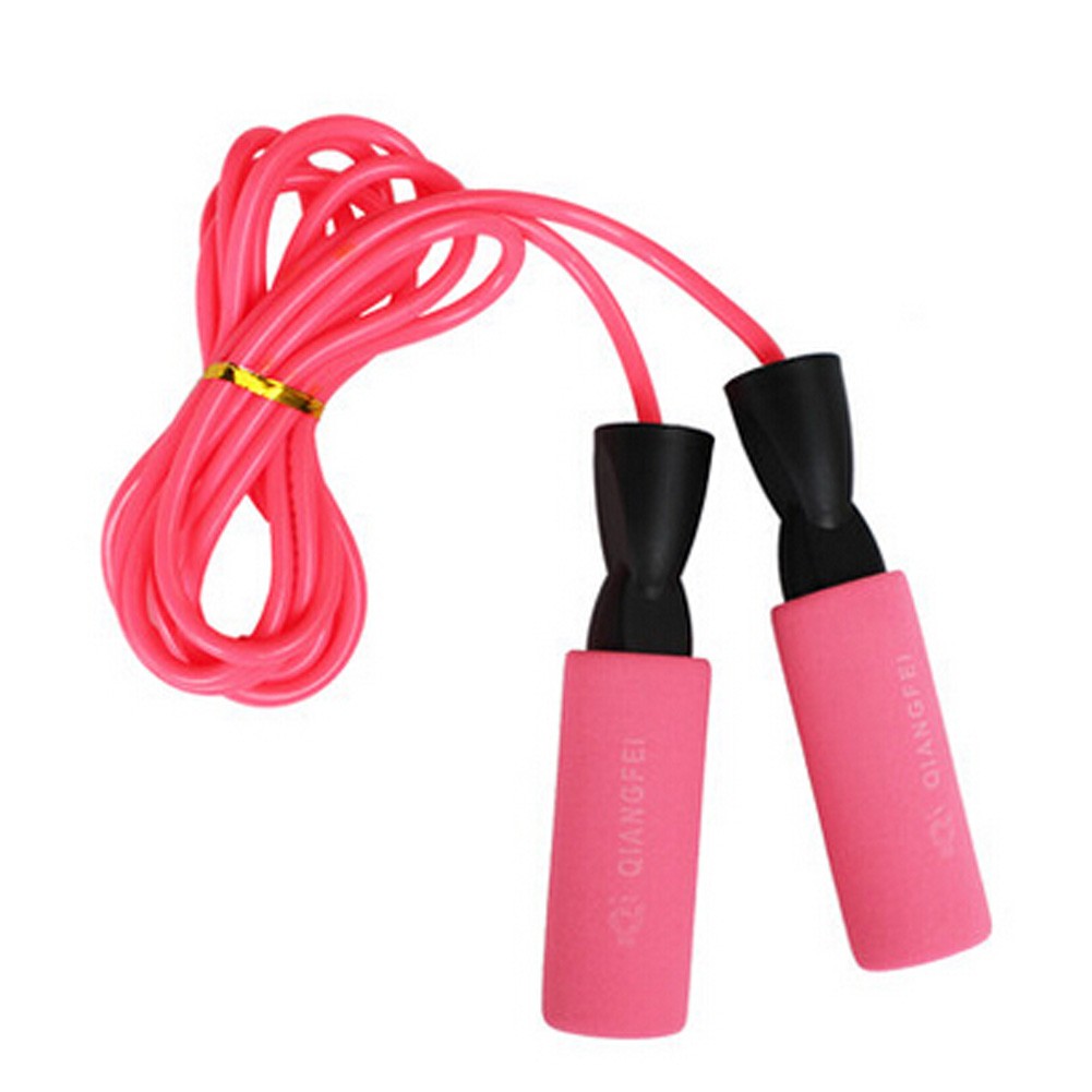 Fitness Training Jump Rope with Comfort Handle,Pink