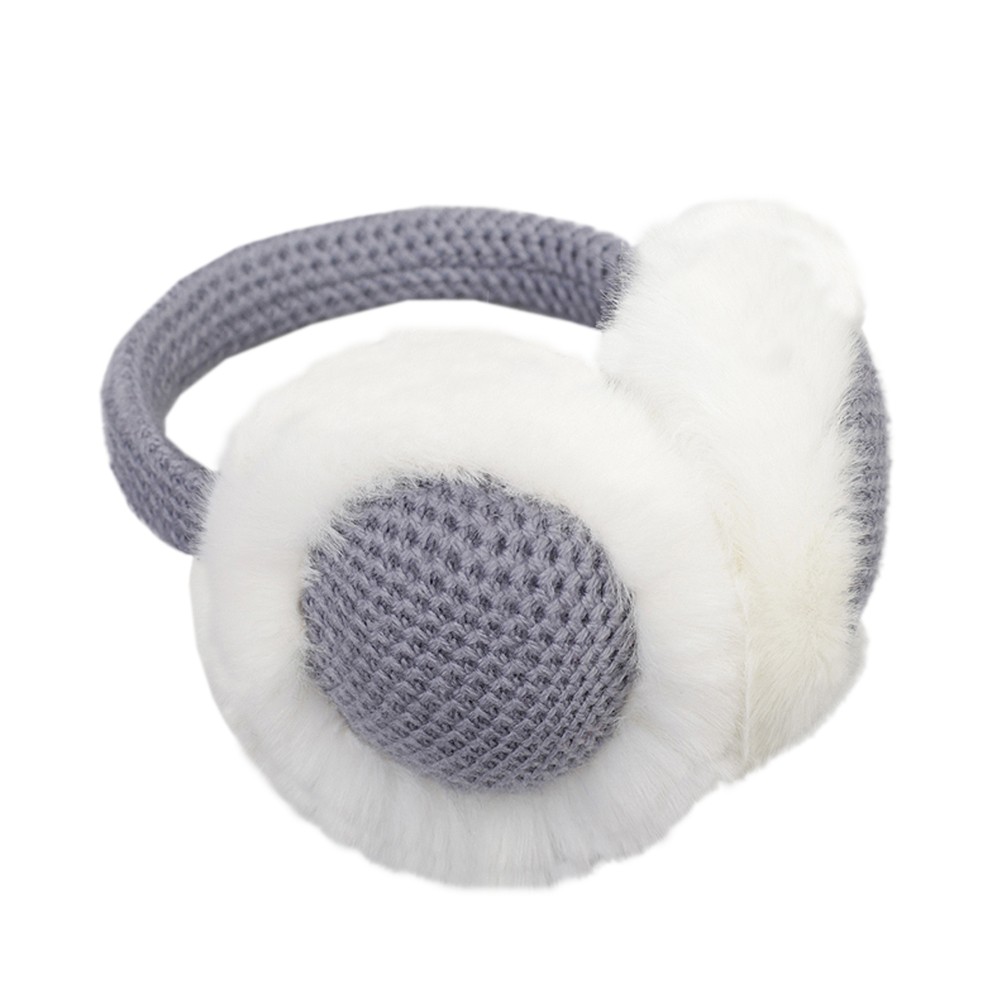 Simplicity Women's Knitted Plush Earmuffs For The Winter/ Soft And Warm  C