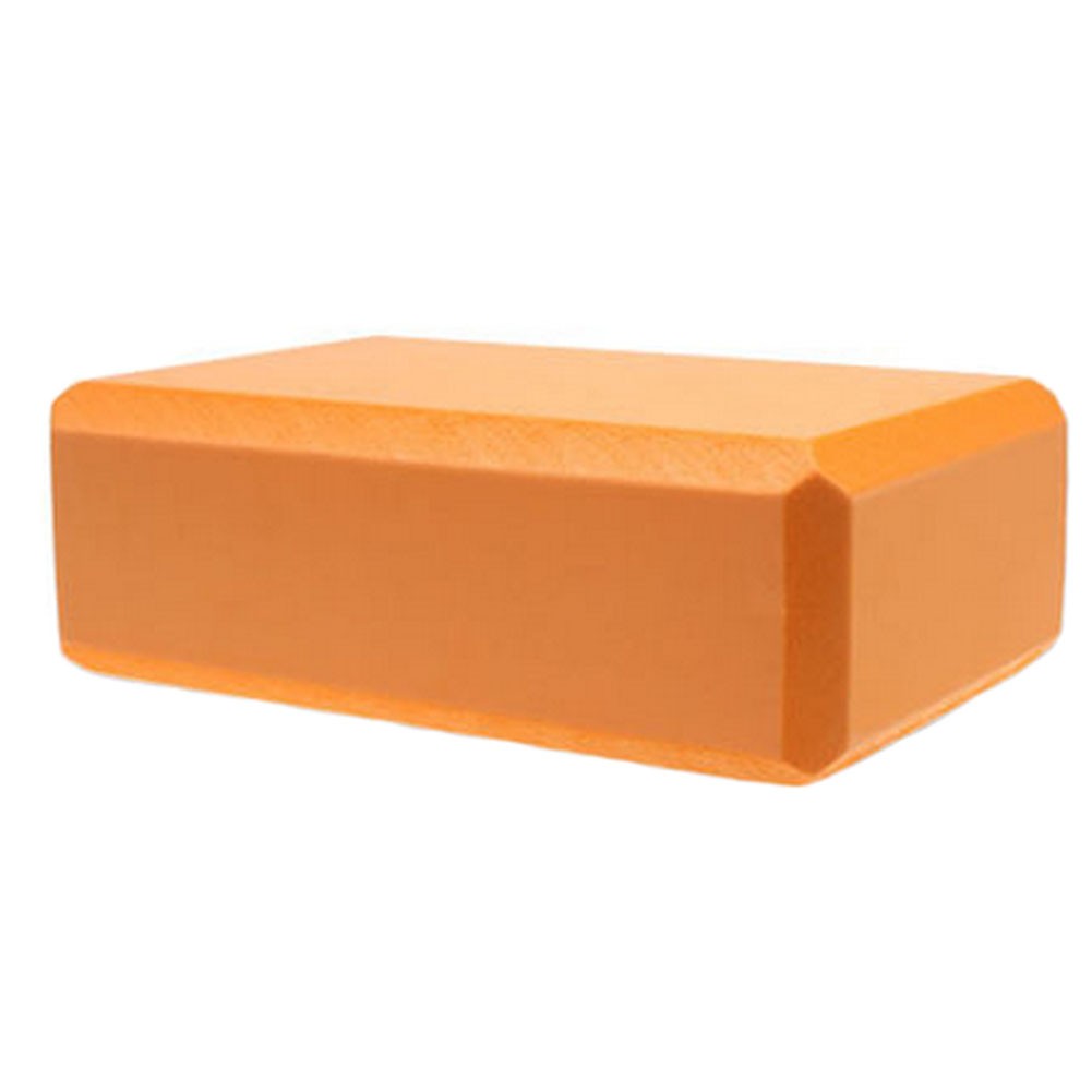 High Density Yoga Block Non-slip Blocks Bricks Yoga Mat Accessory Sports, Orange