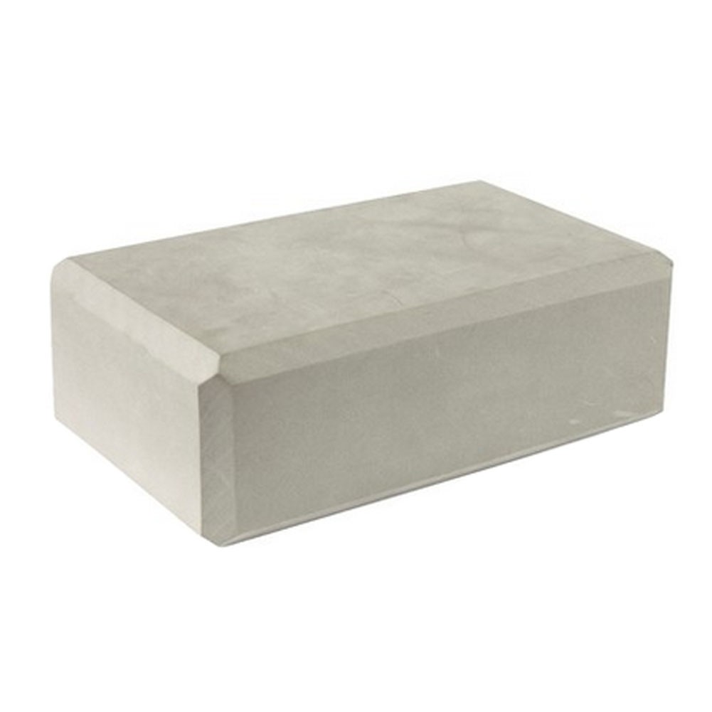 High Density Yoga Block Blocks Foam Brick Yoga Mat Accessory Sports - Gray