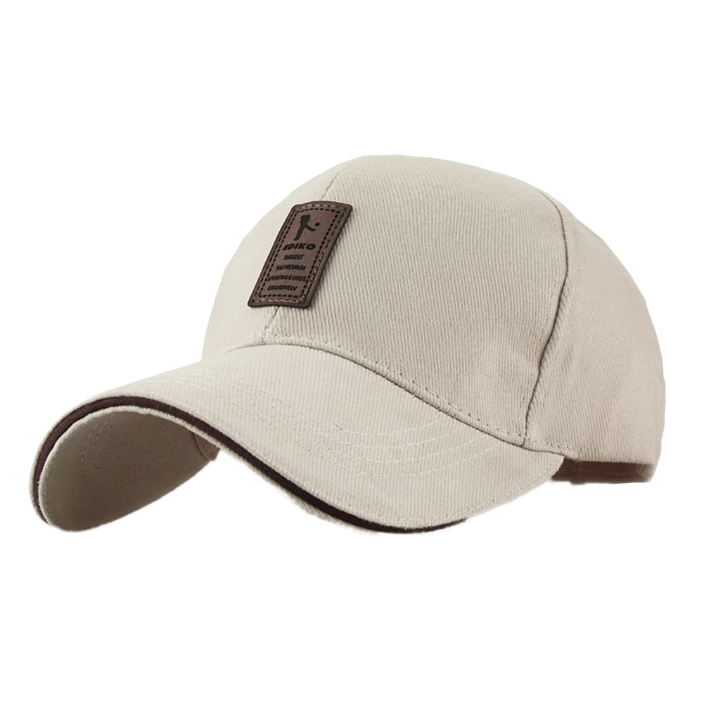 Men's Classic Adjustable Cotton Baseball Cap/ Hip pop Hat   D