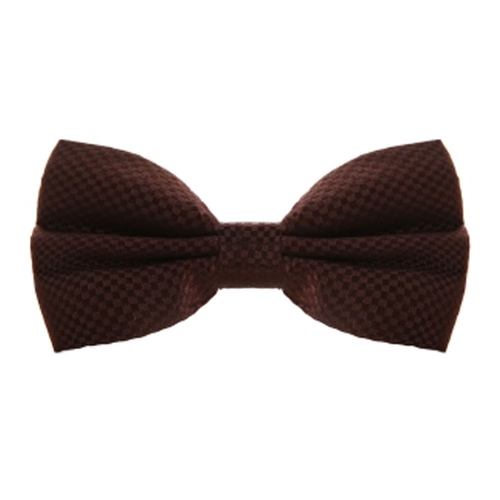 Premium Bow Tie Bowtie Bowties Ties for Mens/Boys/Kids Wedding/Parties - Coffee