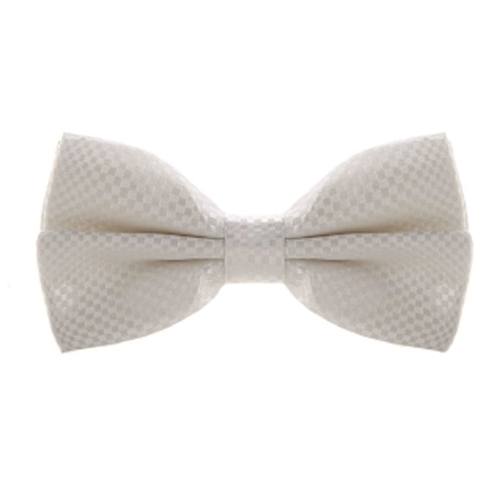 Premium Fashion Bow Tie Bowtie Bowties Ties for Mens/Boys/Kids - White