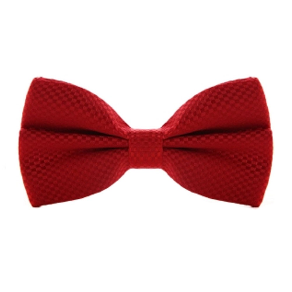 Premium Fashion Bow Tie Bowtie Bowties Ties for Mens/Boys/Kids - Red