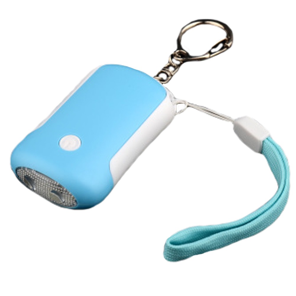 Emergency Self-Defence Personal Security Keychain Alarm with LED Light , Blue