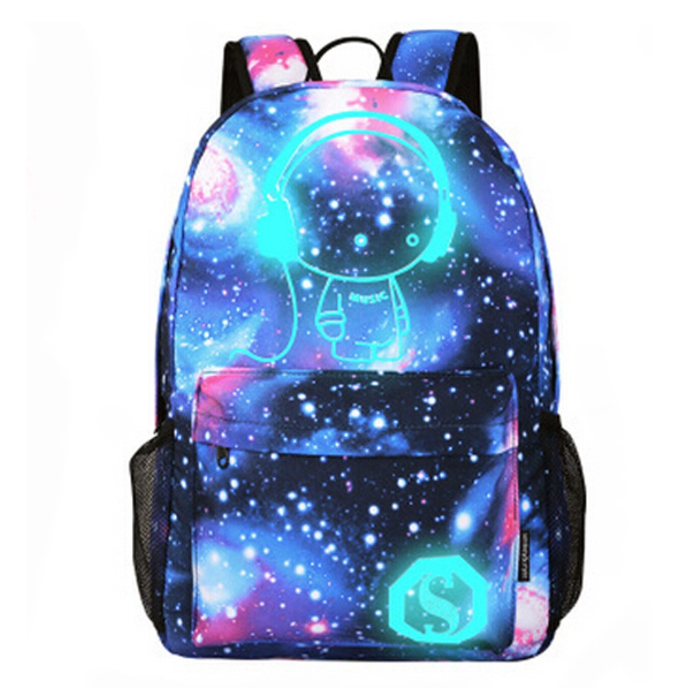 Trendy Max Galaxy Pattern School Backpack / Pupils Shoulders Bag/ Kids Backpack