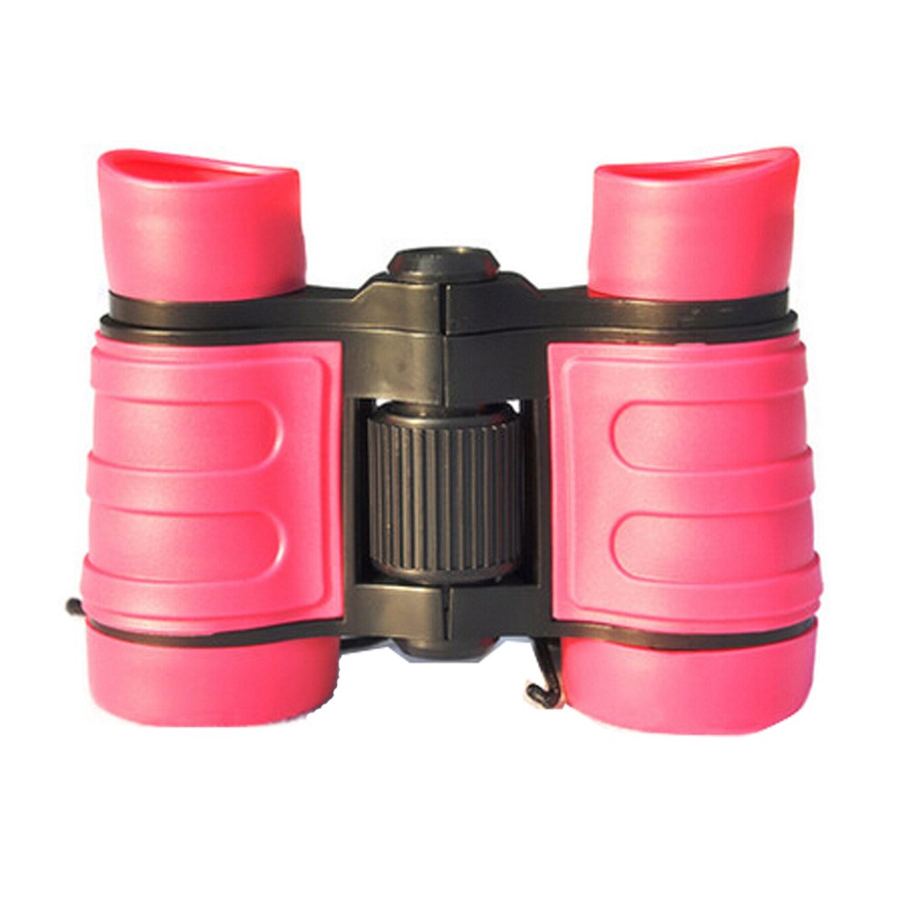 Binocular Telescope 8x40 Miniature Toy  Telescope Suit To Kids Pink